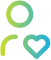 icon of a person with heart logo
